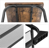 Schuhbank Holzoptik Vintage Braun von Songmics