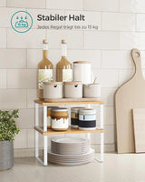 Gewürzregal Küchen-Organizer Set wolkenweiss von Songmics