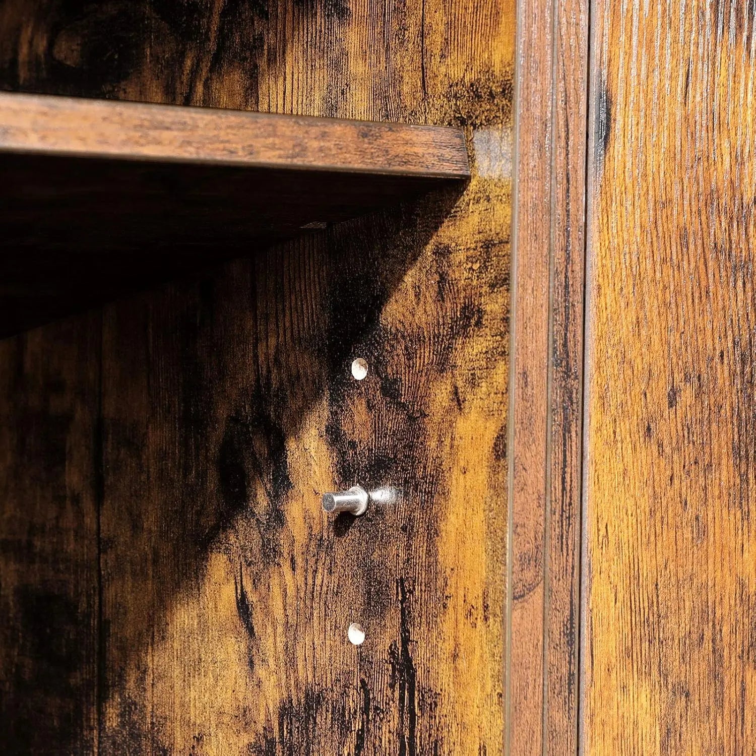 TV-Schrank mit Türen, vintagebraun von Songmics