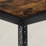 Standregal mit 5 Ablagen vintagebraun von Songmics