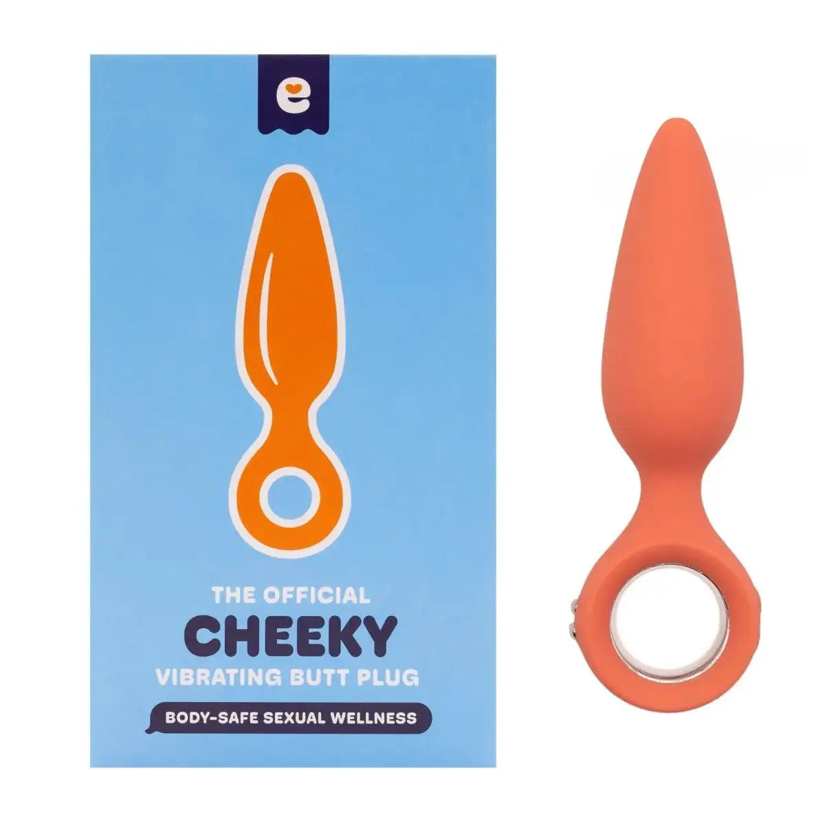 Vibrating Butt Plug von Emojibator