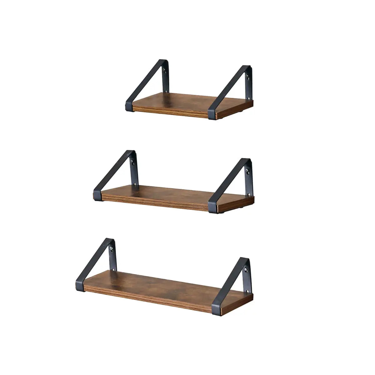Wandregal Schweberegal 3er Set Holz von Songmics