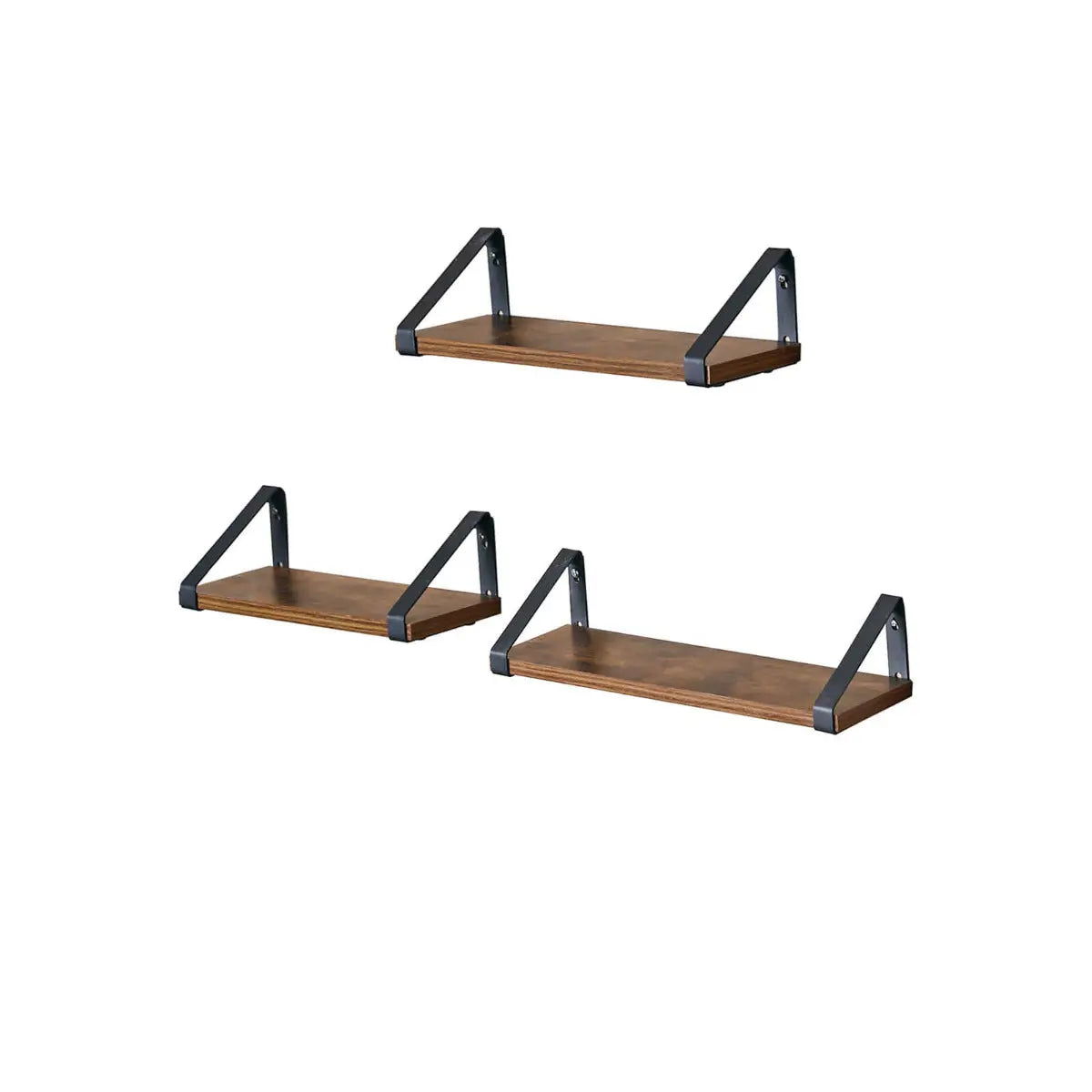Wandregal Schweberegal 3er Set Holz von Songmics