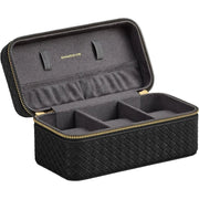 Uhren Aufbewahrung Box für 3 Uhren Grau von Songmics