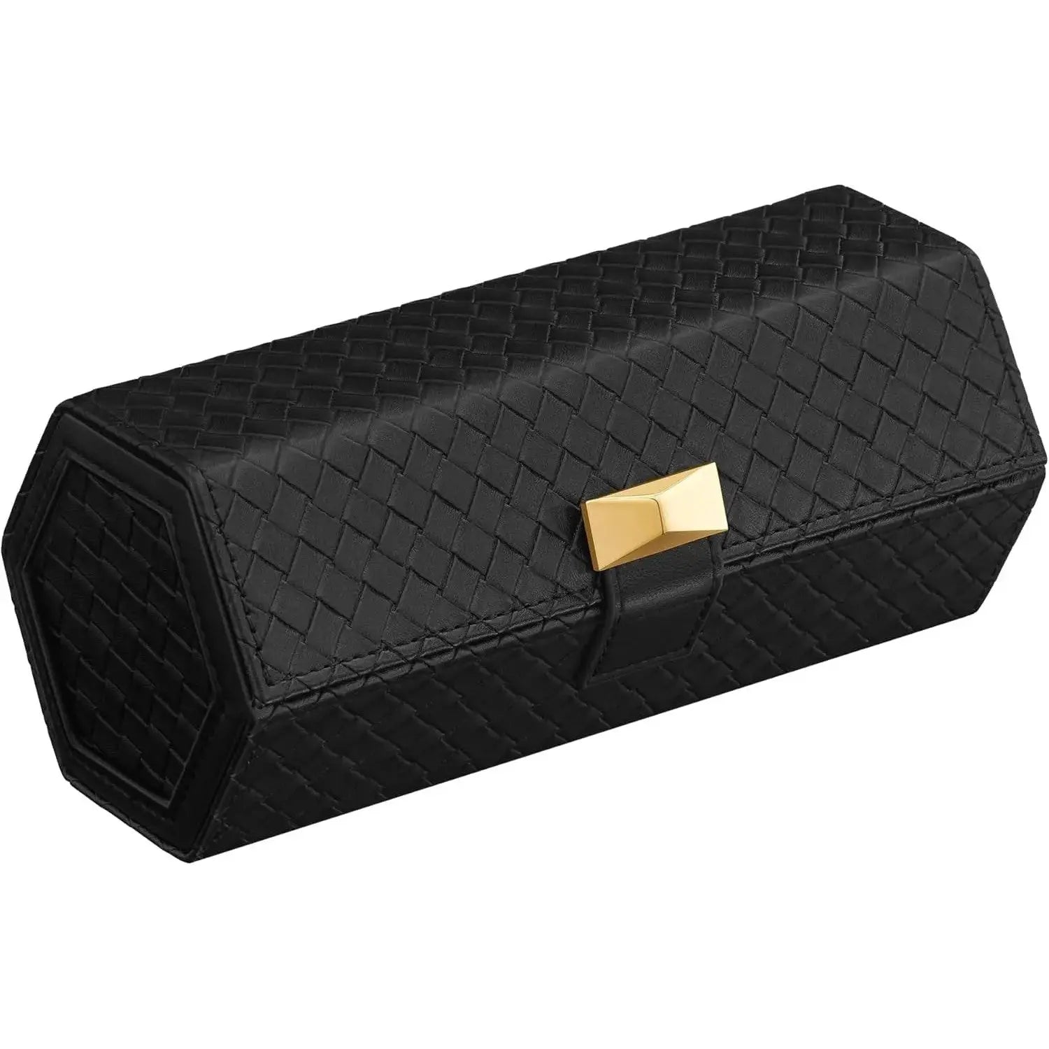 Uhren Aufbewahrung Box für 3 Uhren Hexagon von Songmics