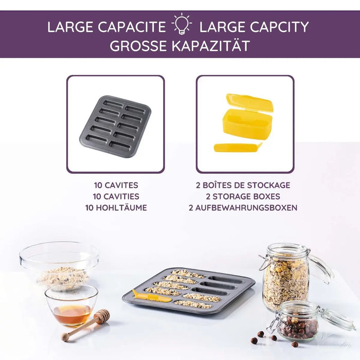 Müsliriegel-Backform Kit von Mastrad