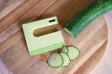 Klyv kids safe Kindermesser Limette von SKÅGFÄ