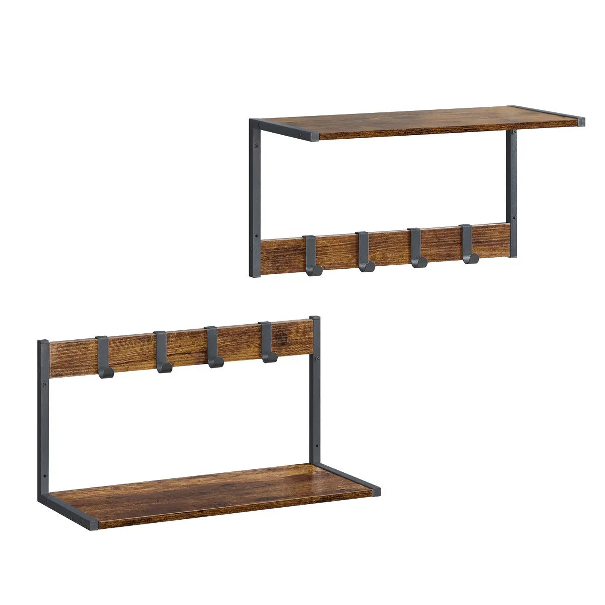 Garderobe Wandaufhänger 2er-Set Vintage von Songmics