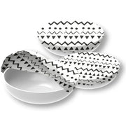 Bowl Cover Ethno assortiert 3er Set von Nuts