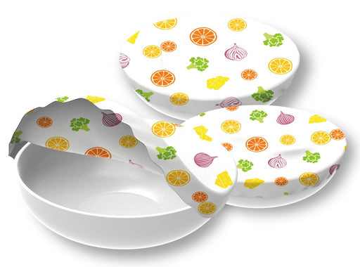 Bowl Cover Gemüse assortiert 3er Set von Nuts