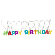Lichterkette Happy Birthday 180cm von Out of the blue