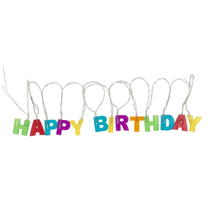 Lichterkette Happy Birthday 180cm von Out of the blue