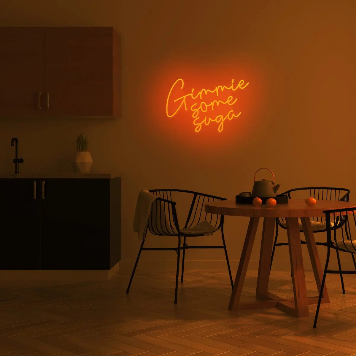 LED Wandneon - Gimmie Some Suga von Locomocean