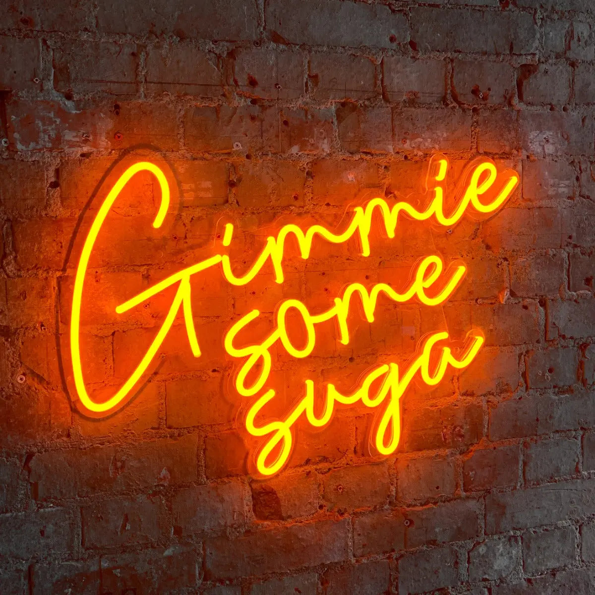 LED Wandneon - Gimmie Some Suga von Locomocean