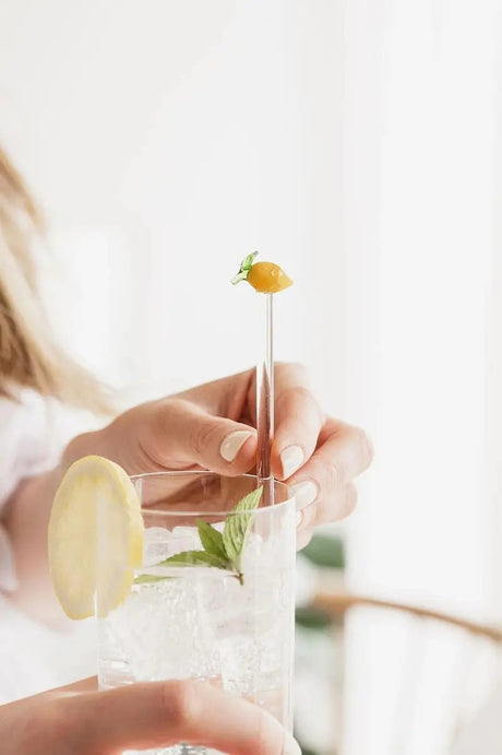 Cocktail Rührstäbchen Lemon 4er-Set von Uberstar