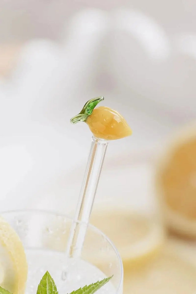 Cocktail Rührstäbchen Lemon 4er-Set von Uberstar