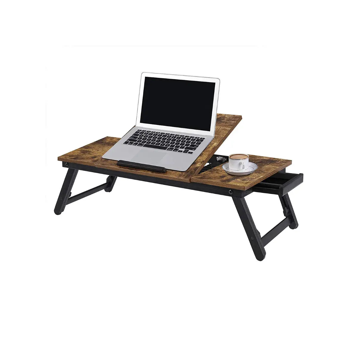 Laptopständer Notebooktisch Klappbar Vintage von Songmics