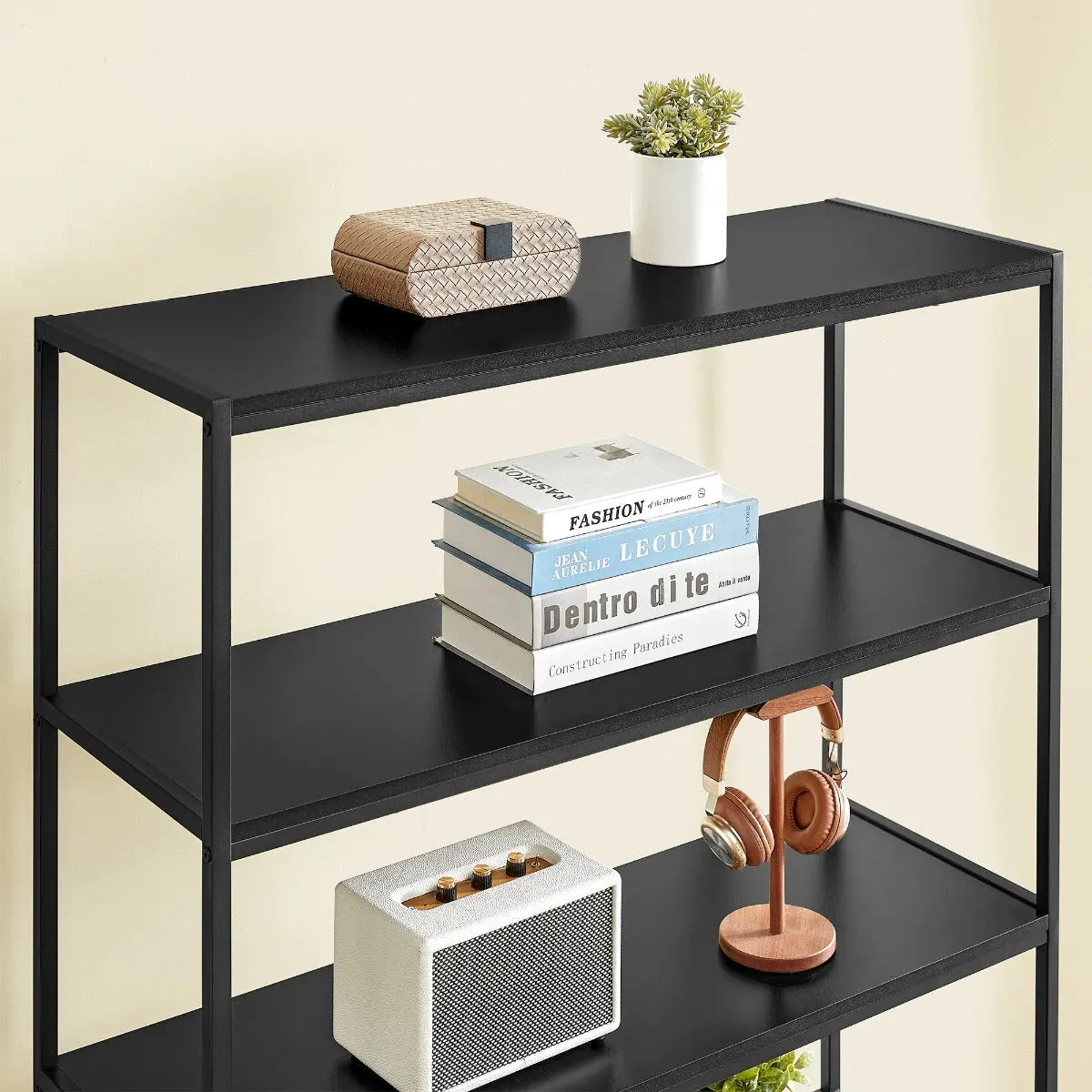 Bücherregal Sideboard 5 Ebenen mit Schiebetür von guteszeug.ch