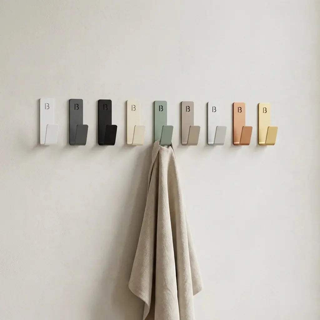 Wandhaken schwarz von Well Care