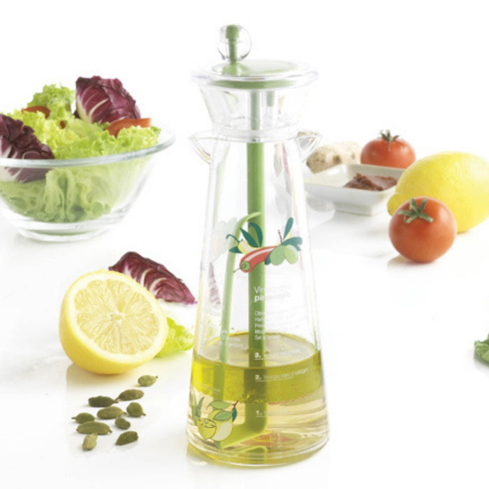 Vinaigrette Mixer mit aufgedruckten Rezepten von Mastrad