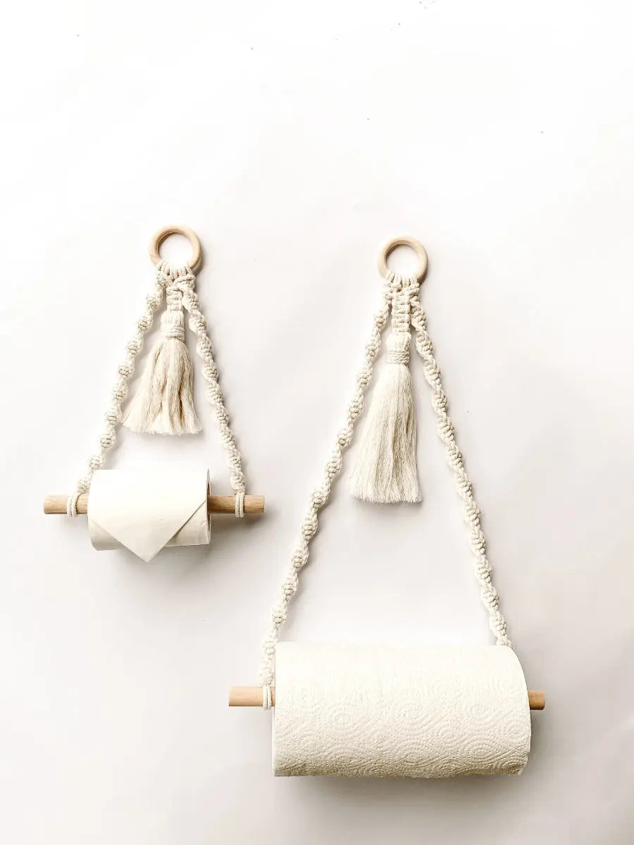 Handtuchhalter Makrame von Sasak Market