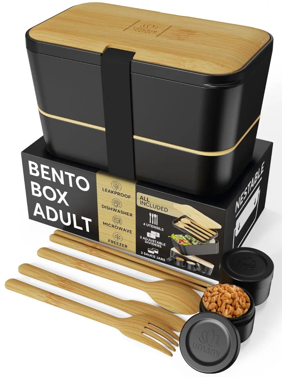 Nestable L Bamboo Black Premium von Umami