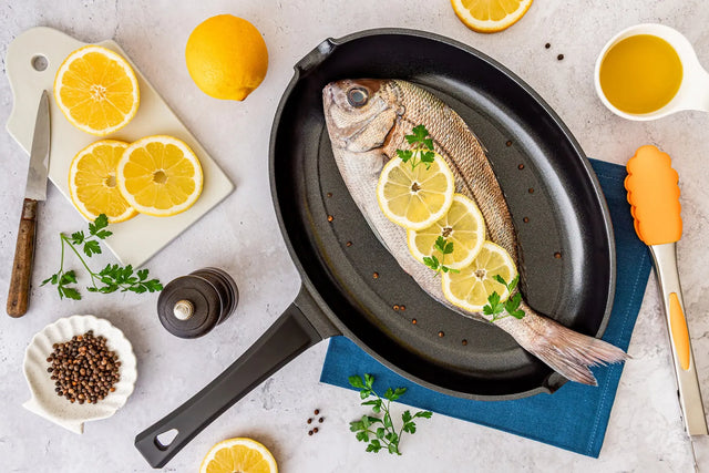 Fischpfanne Keramikbeschichtungt 32cm von Mastrad