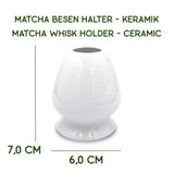 Matcha Besen Halter Kusenaoshi Weiss von Matcha Passion