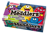 Einzelne Socken im 6er Pack, THE MEDDLERS Bunte Monster, Gr. 30-38, mit Geschenkbox von United Oddsocks