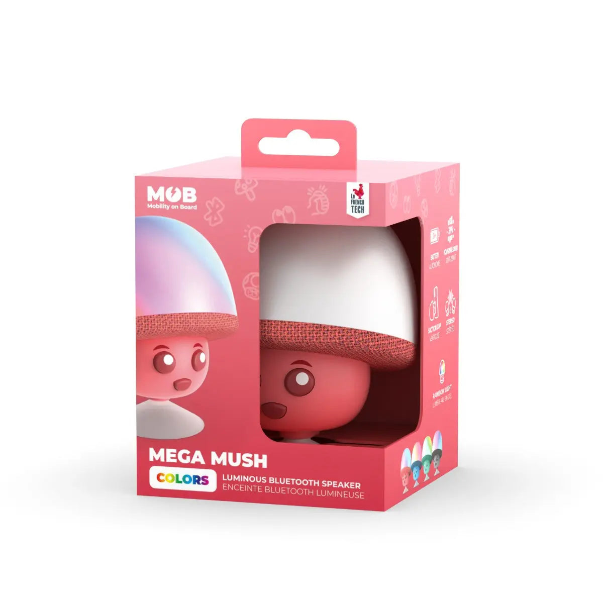 Mega Mush Pilz Speaker - Rot von MOB