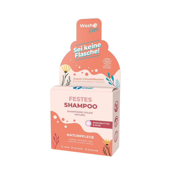 Festes Shampoo Naturpflege von Washo Care