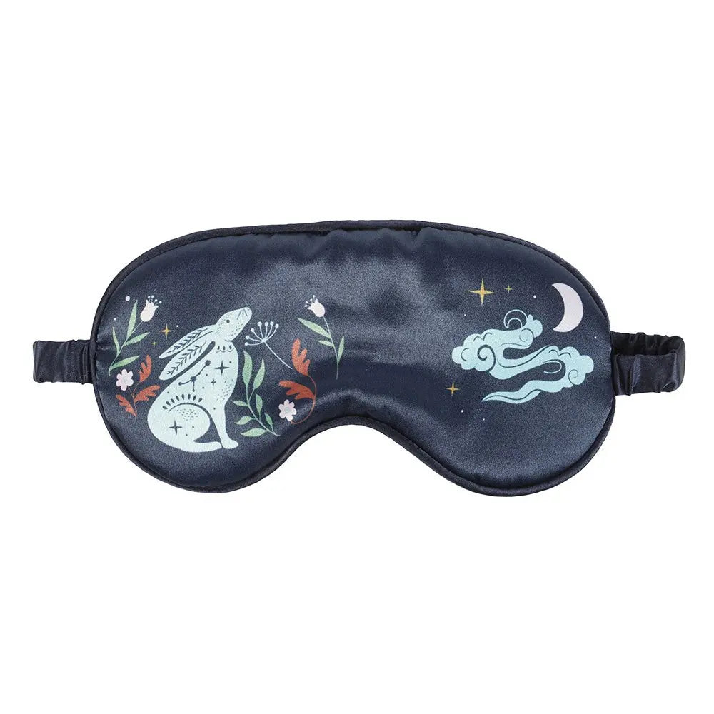 Satin Schlafmaske Midnight Hare von Something Different