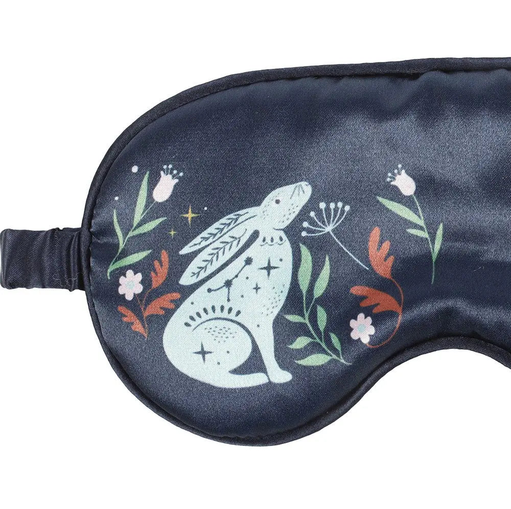 Satin Schlafmaske Midnight Hare von Something Different