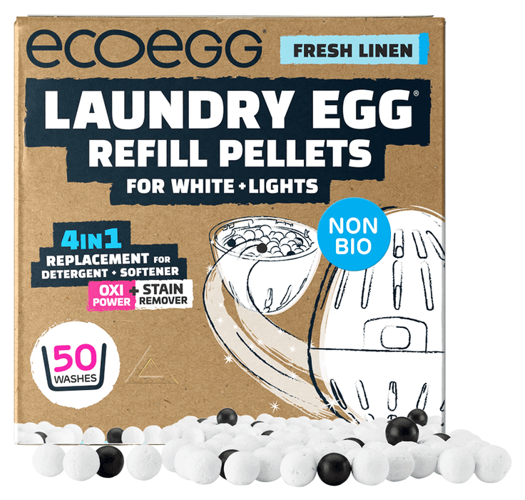 Waschei Refill Fresh Linen für weisse Wäsche von ecoegg