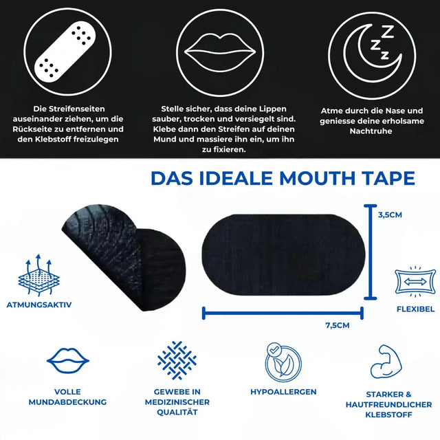 Mundpflaster 30 Stück von Nighthaven