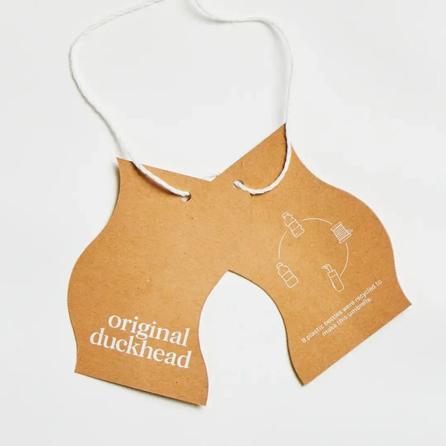 Umweltfreundlicher Regenschirm aus recycelten Materialien Gelb von Original Duckhead