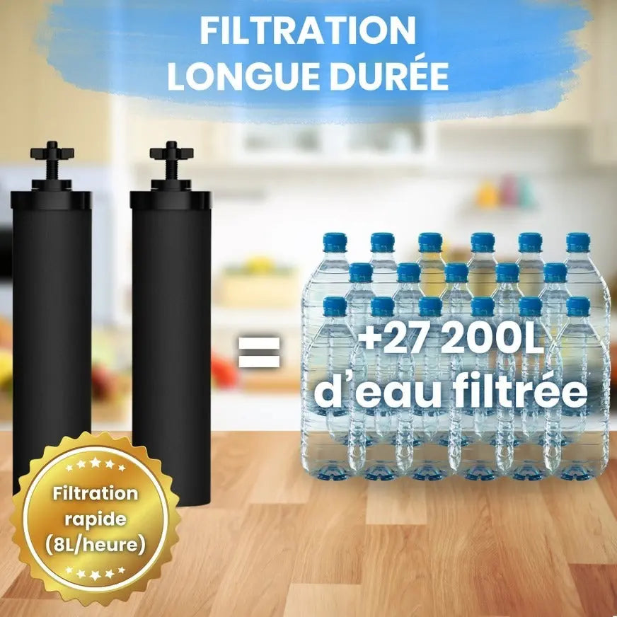 Gravity Wasserfilter für Berkey & Berkefeld von Orinko