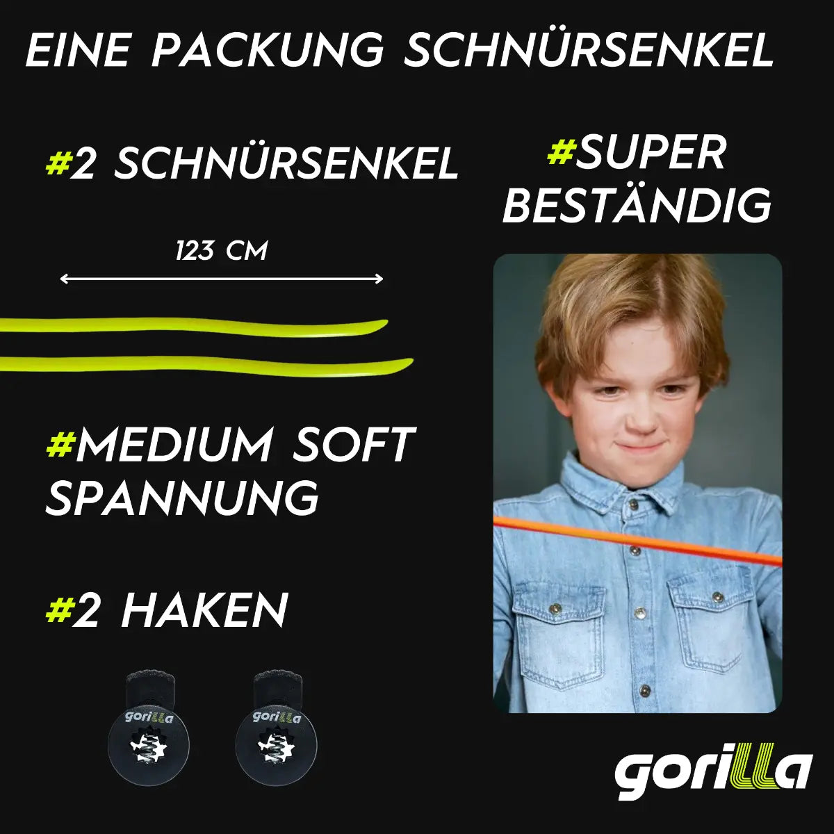 Elastische Schnürsenkel Flexibel Ohne Binden Silikon Running & Joggen Schwarz von guteszeug.ch