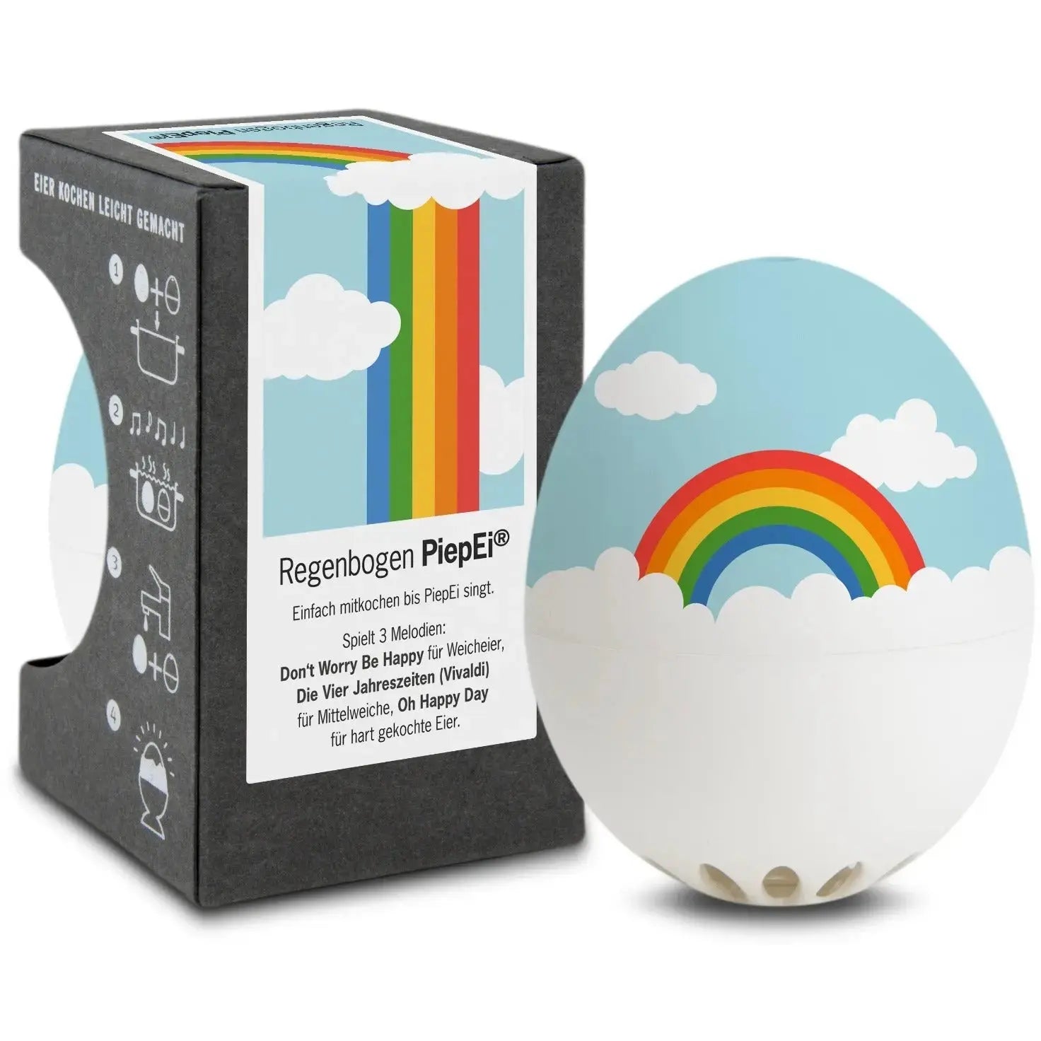 Singende Eieruhr Regenbogen von PiepEi
