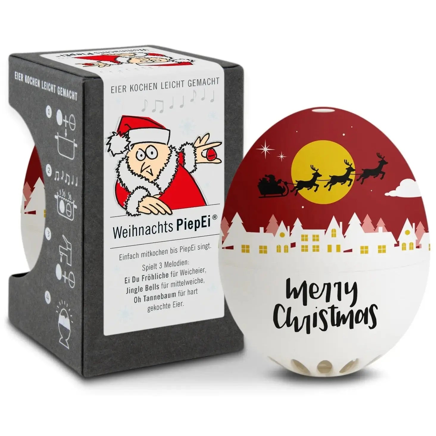 Singende Eieruhr WeihnachtsPiepEi von PiepEi