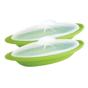 Mikrowellen-Dampfgarer 2er-Set klein Silikon von Mastrad