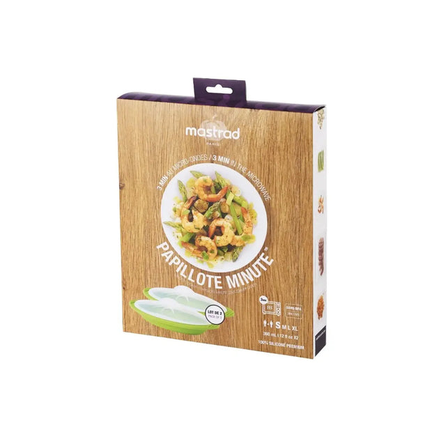 Mikrowellen-Dampfgarer 2er-Set klein Silikon von Mastrad