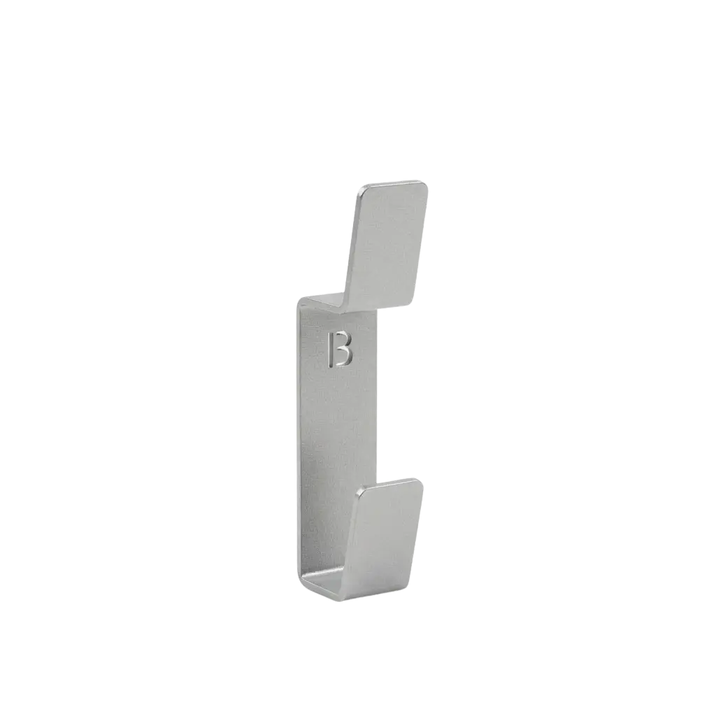 Wandhaken 2er silber von Well Care