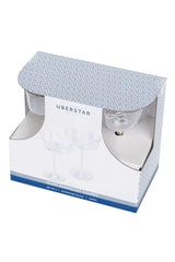 Herzglas irisierend 2er-Set von Uberstar