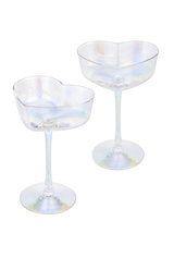 Herzglas irisierend 2er-Set von Uberstar