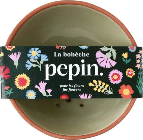 Wabenvase Blumenfrosch Salbeigrün von Pepin