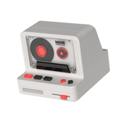 Retro Lautsprecher RS-80 grau von MOB