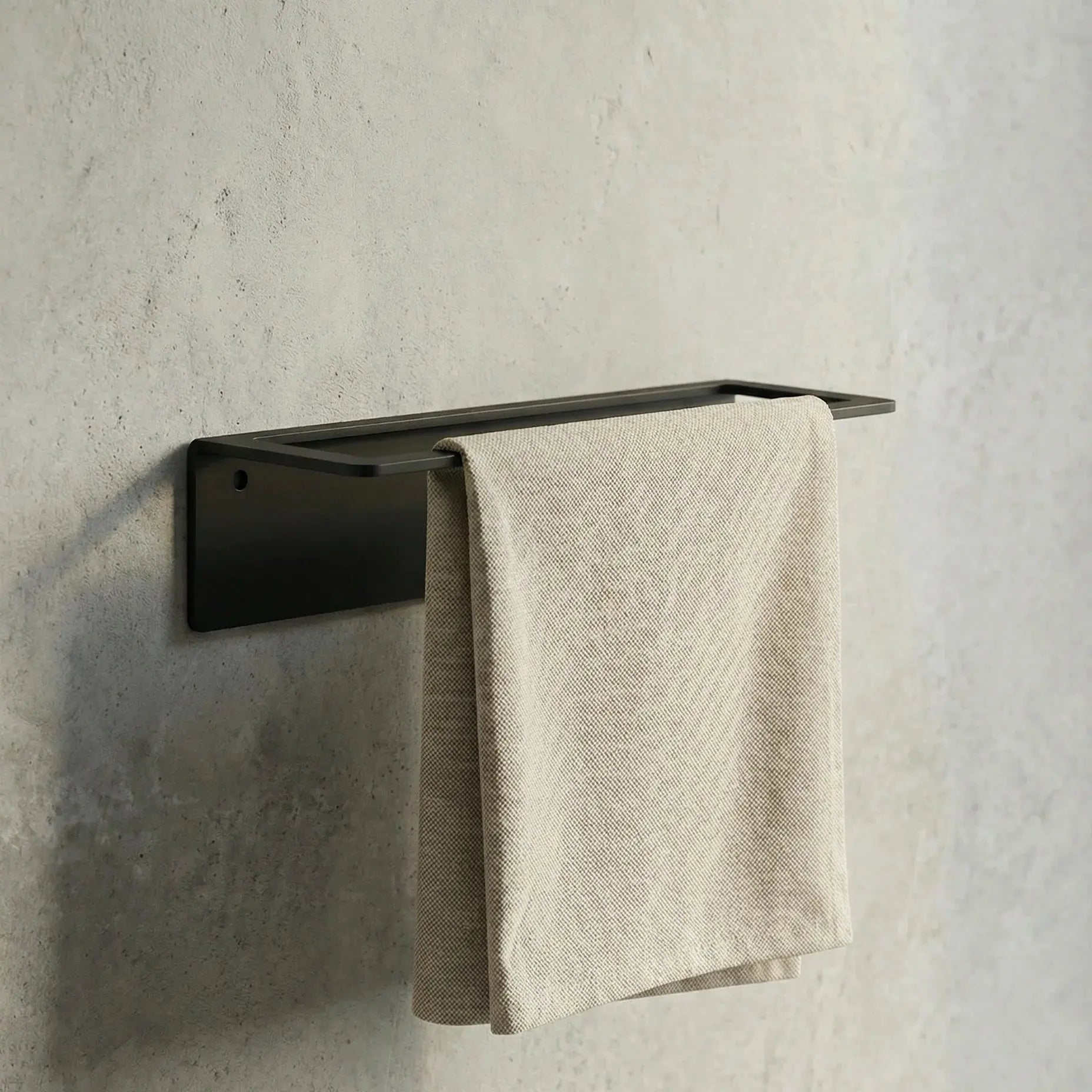Wand-Handtuchhalter Klein silber von Well Care