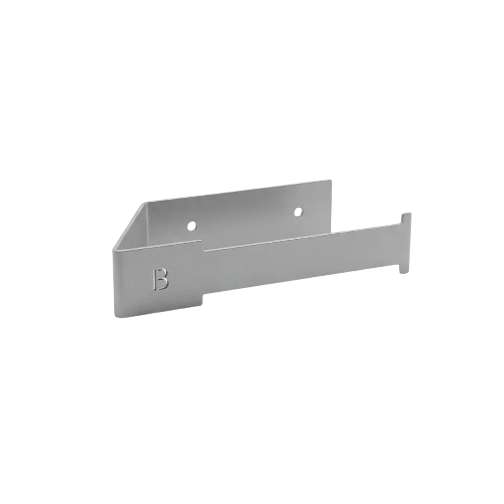 Wand-Toilettenpapierhalter silber von guteszeug.ch