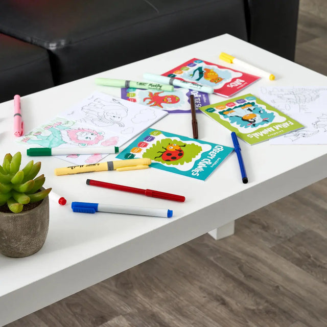 Malbuch Mini 24 Stück Tierwelt von Twiddlers